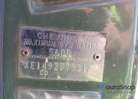 1969 Chevrolet Suburban z USA, uszkodzony, nr VIN KE149Z879312